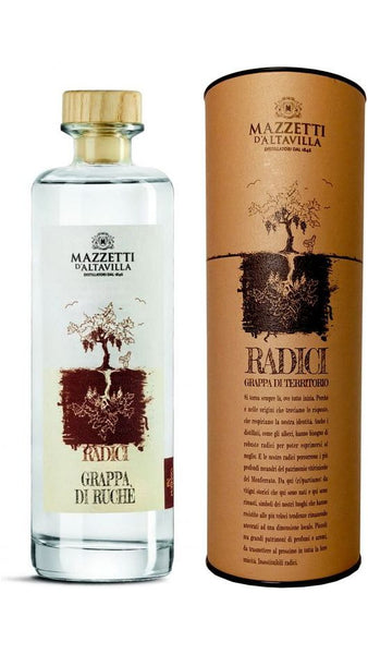 Grappa di Rouchè 50cl - Astucciato - Radici - Mazzetti
