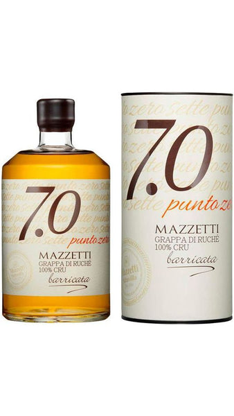 Grappa di Rouchè Barricata 70cl - Astucciato - 7.0 - Mazzetti