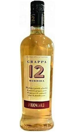Grappa 12 Morbida 70cl - Francoli