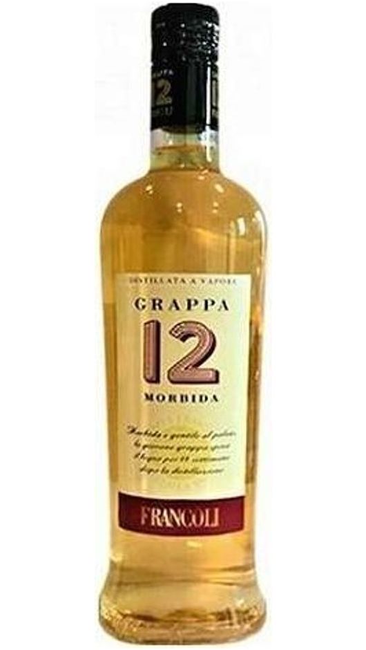 Grappa 12 Morbida 70cl - Francoli