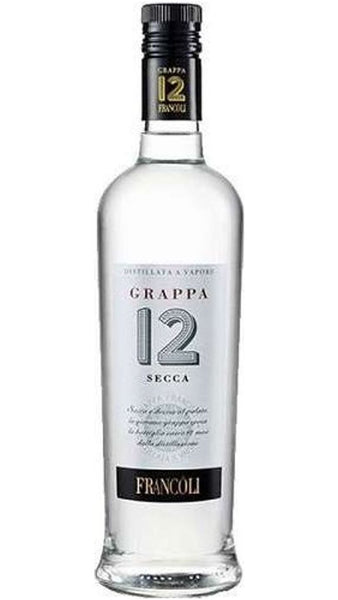 Grappa 12 Secca 70cl - Francoli