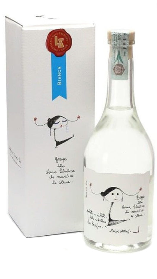 Grappa Bianca - 5/6 anni d'invecchiamento - Eingepackt - Romano Levi