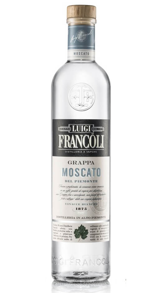 Grappa Moscato 70cl - Luigi Francoli