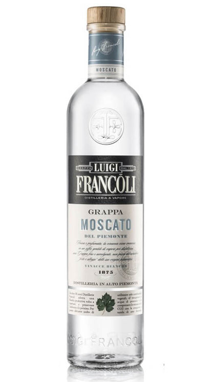 Grappa Moscato 70cl - Luigi Francoli
