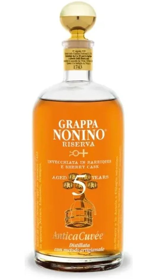 Grappa Nonino Ris.Anticacuvee Inv. 5Y 70cl