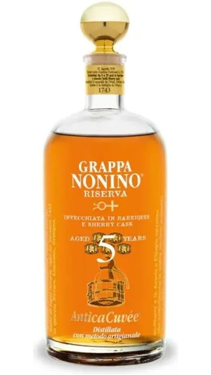 Grappa Nonino Ris.Anticacuvee Inv. 5Y 70cl