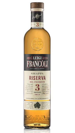 Grappa Francoli Riserva 3 Anni 70cl
