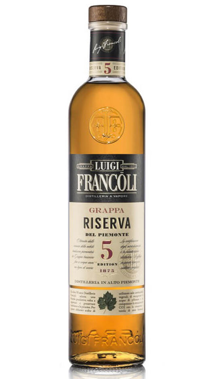 Grappa Francoli Riserva 5 Anni 70cl