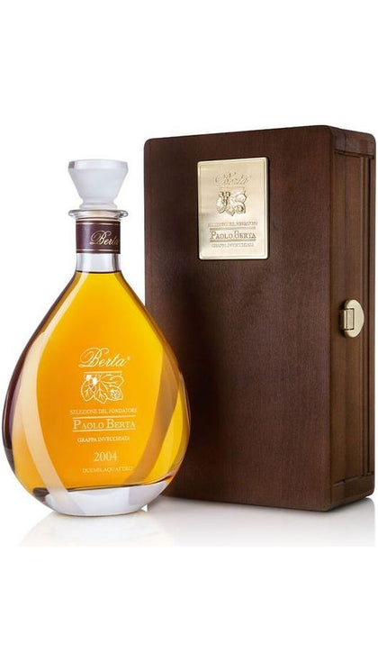 Grappa Riserva 70cl - Fondatore Paolo Berta 2005 - Distilleria Berta