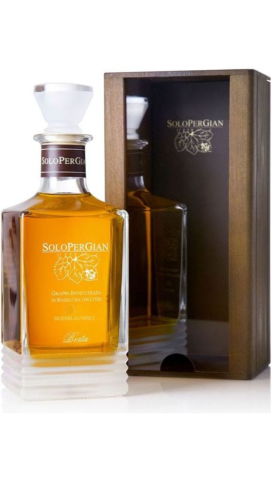 Grappa Riserva 70cl - Solo per Gian - Distilleria Berta