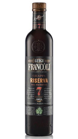 Grappa Francoli Riserva 7 Anni 70cl