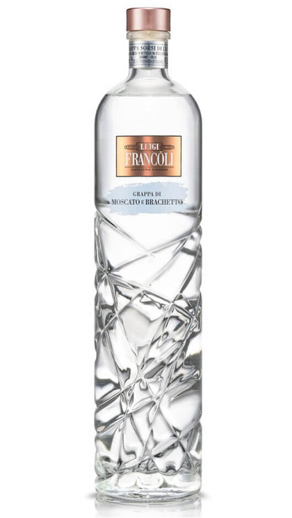 Grappa Sorsi di Moscato e Brachetto 70cl - Luigi Francoli