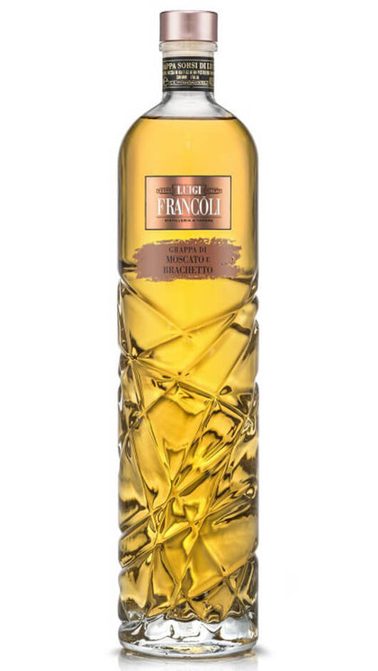 Grappa Francoli Sorsi Moscato e Bracchetto Barrique 70cl