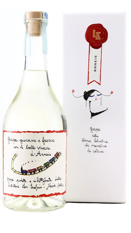 Grappa di Arneis - 4 Mesi d'invecchiamento - Astucciato - Romano Levi