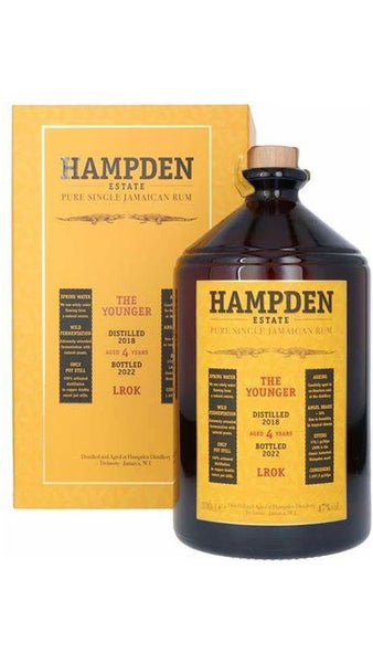 Rum LROK 2018 The Younger 3lt - Hampden Estate