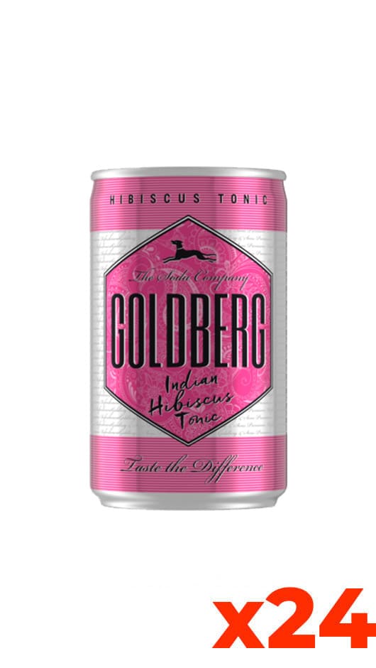 Hibiscus Tonic Goldberg - Verpackung 15cl x 24 Dosen