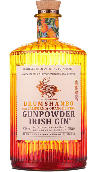 Irish Gin Gunpowder California Orange 70cl - The Shed Distillery
