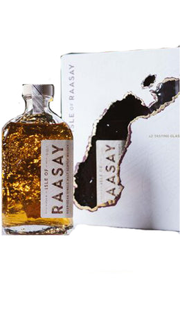 Isle of Raasay Single Malt + 2 Glasses - gift box 70cl