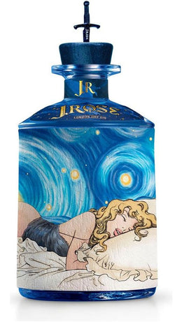 Gin J. Rose Limited Edition mit LED-Beleuchtung - 70cl