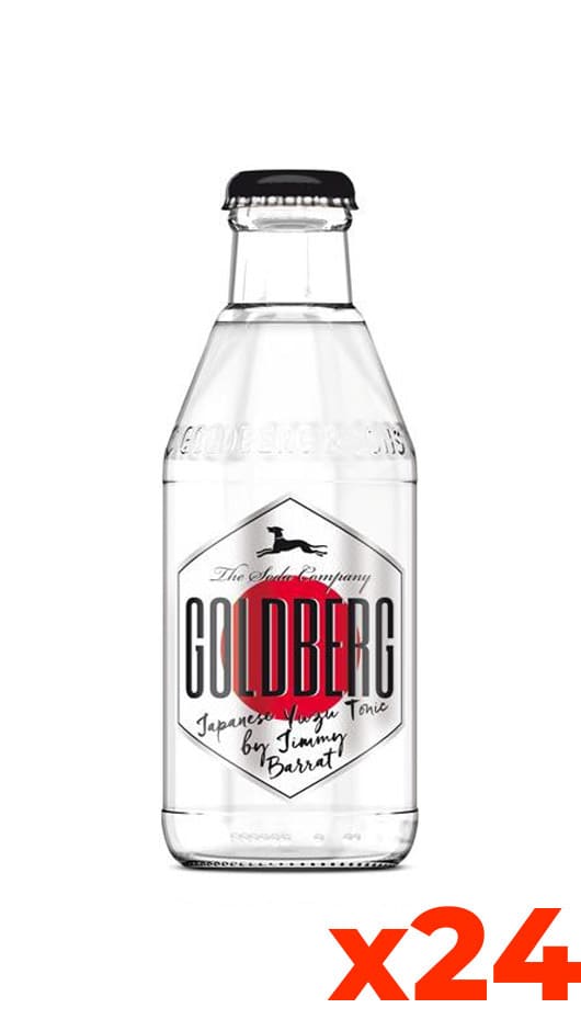 Japanese Yuzu Tonica Goldberg - Verpackung 20cl x 24 Flaschen