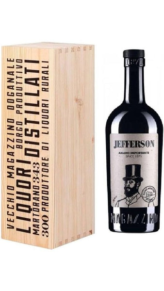 Jefferson Amaro Importante 70cl - Cassa di Legno - Jefferson