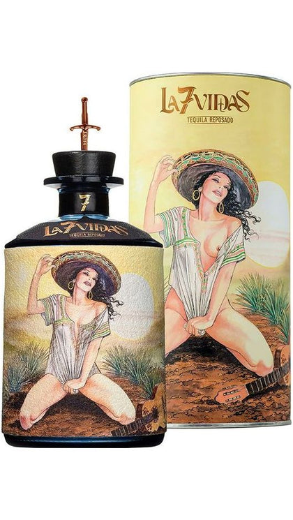 Tequila Reposado La7Vidas J. Rose 70cl - ASTUCCIATO