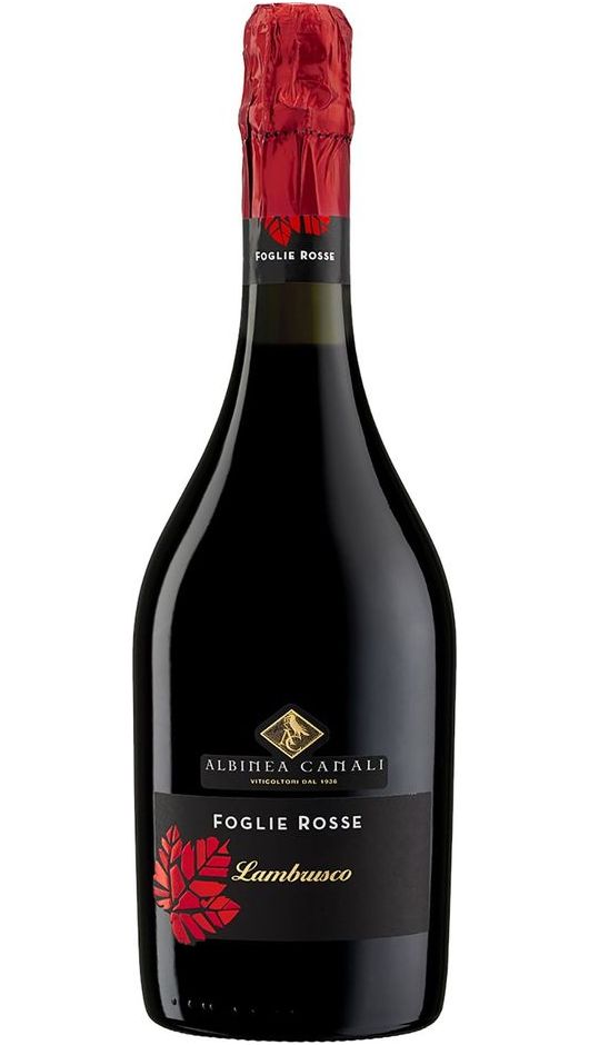 Lambrusco Reggiano DOC Secco - Foglie Rosse - Albinea Canali