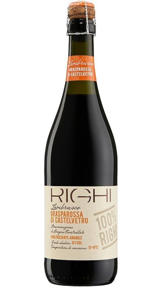 Lambrusco Grasparossa di Castelvetro DOC Amabile - Premium - Righi