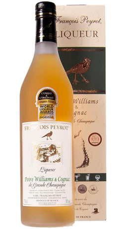 Liqueur Poire Williams & Cognac - Invecchiato 2 Anni 70cl - Eingepackt - Peyrot