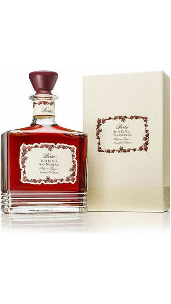 Liquore Amaro d'Erbe 70cl - Il 28 di Via San Nicolao - Astuccio - Distilleria Berta