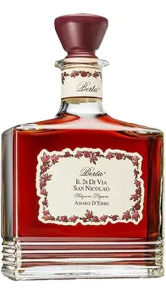 Liquore Amaro d'Erbe 70cl - Il 28 di Via San Nicolao - Distilleria Berta