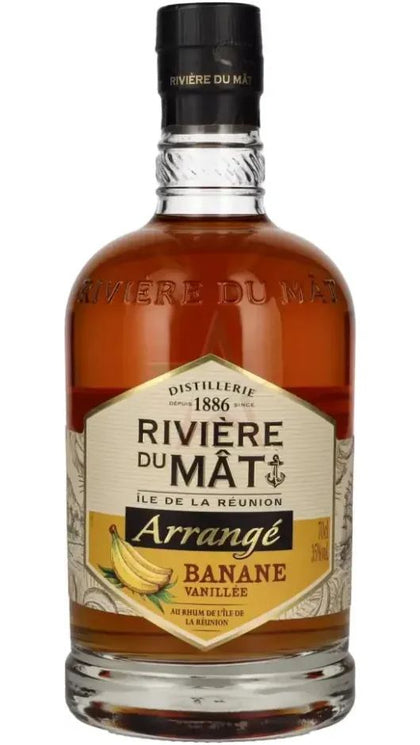 Liquore al Rum 70cl - Banana&Vanille - Riviere Du Mat
