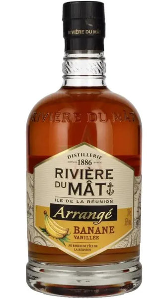 Liquore al Rum 70cl - Banana&Vanille - Riviere Du Mat