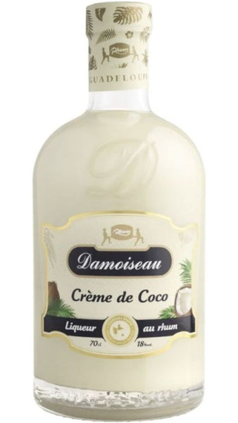Liquore al Rum 70cl - Crema al Cocco - Damoiseau