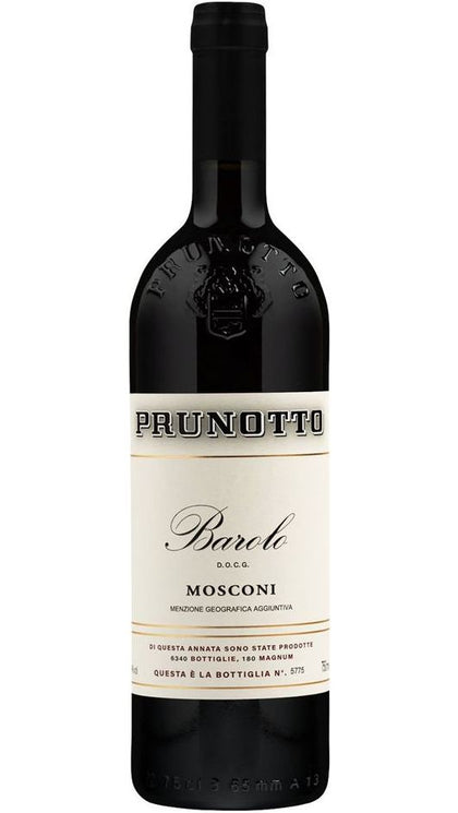 Mosconi Barolo DOCG - Magnum - Cassa Legno - Prunotto