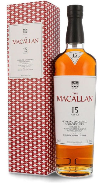 Whisky Macallan 15Y Double Cask 70cl - Coffret Cadeau
