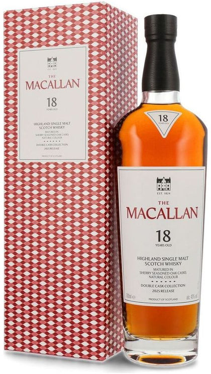 Whisky Macallan 18Y Double Cask 70cl - Giftbox