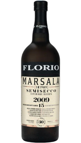 Marsala Florio Superiore Riserva Semisecco 2009 15 Jahre 75cl
