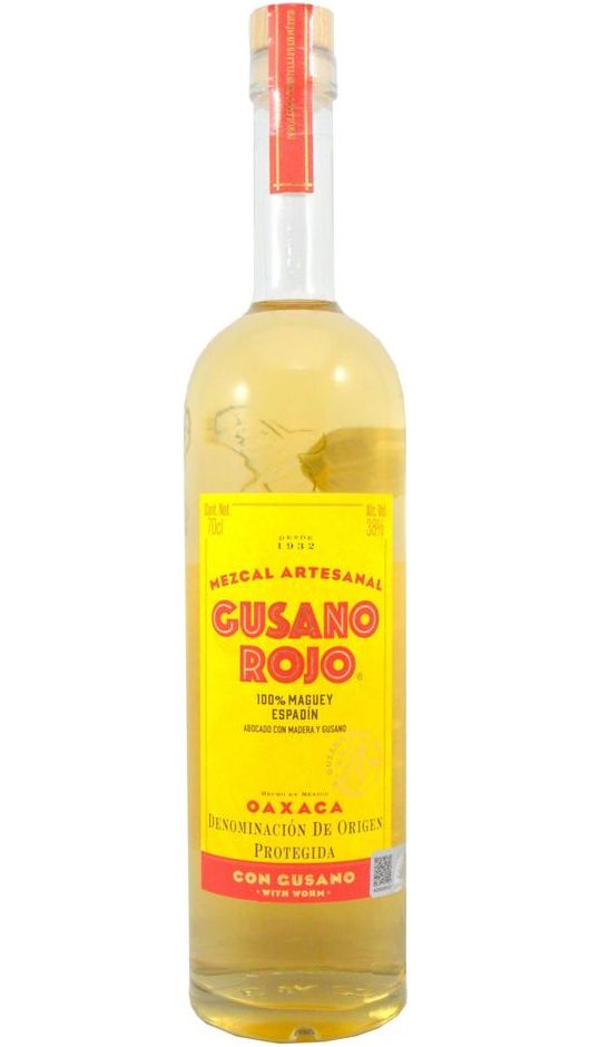 Mezcal Gusano Rojo 70cl