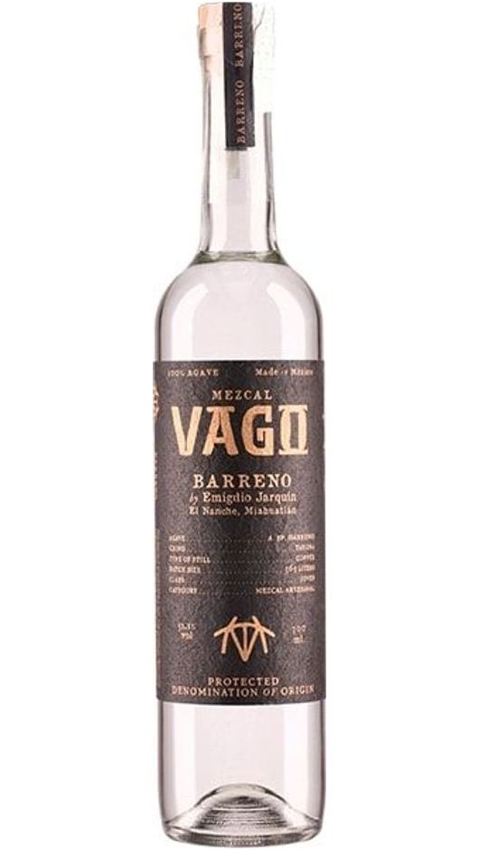 Mezcal Blak Label Barren by Emigdio Jarquin 70cl - Vago