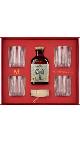 Momento Gentile 50cl + 4 Tumbler - Mazzetti