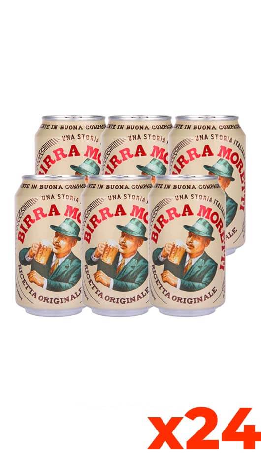 Moretti 33cl - Package da 24 Cans
