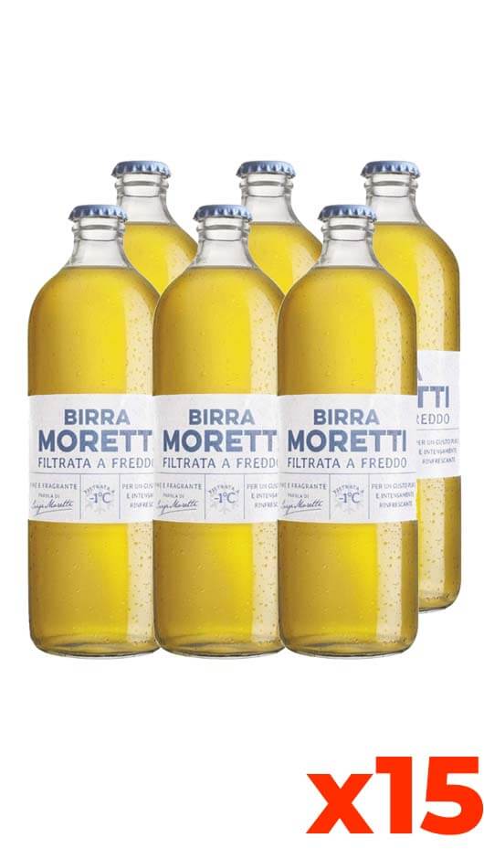 MORETTI Bière Filtrée A Froid 4,3 % D'Alcool - 55Cl - Da Moreno
