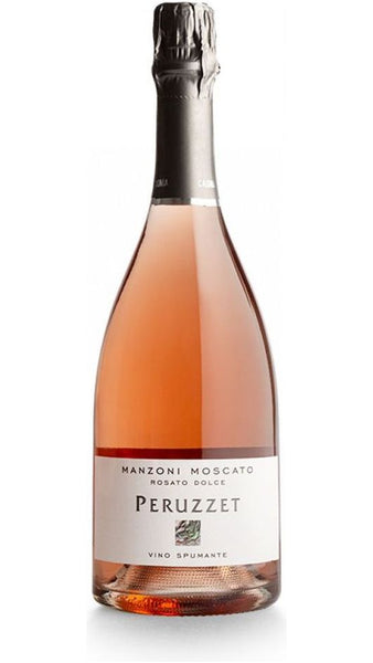 Moscato Rosato Dolce - Peruzzet - Casa Roma - ETICHETTA DANNEGGIATA
