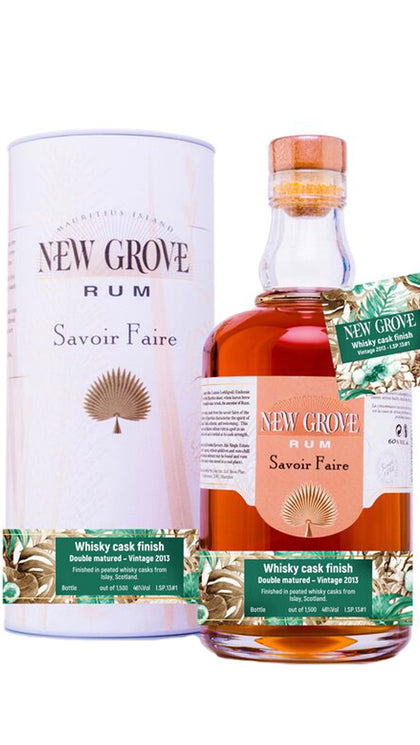 New Grove Whisky Cask Finish Islay 2013 - 70cl - Astucciato