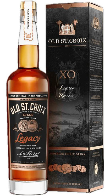 Rum Old St. Croix - Legacy Reserve - Limited Edition 70cl - Astucciato - Old St. Croix