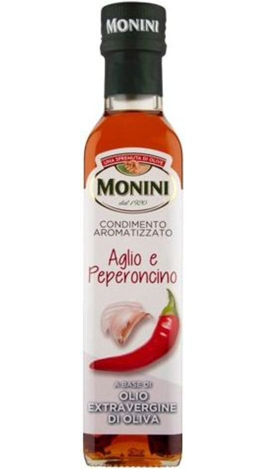 Olio Aromatizzato Aglio e Peperoncino 250ml - Monini