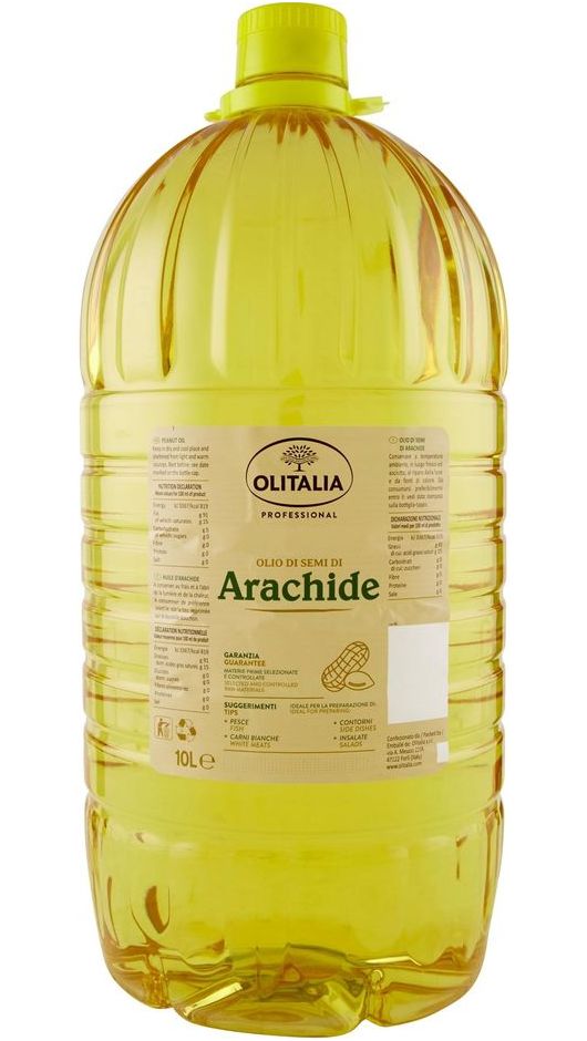 Olio Di Arachide 10Lt - PET - Olitalia