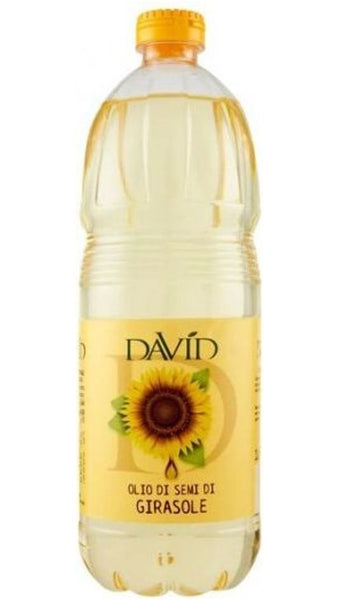 Olio Di Girasole 1Lt - PET - Confezione Da 12 Bottiglie - David