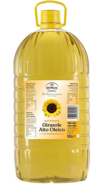 Olio Di Girasole Alto Oleico 10Lt - PET - Olitalia